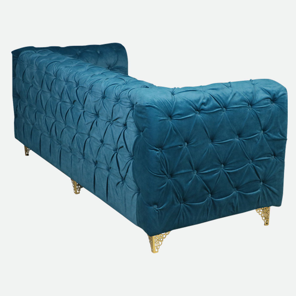 MAARK FABRIC SOFA SET (3+1+1) 912 BLUE COLOUR