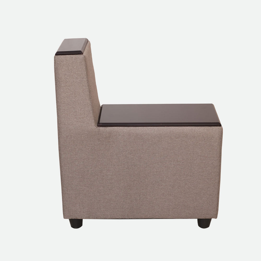 MAARK FABRIC CORNER SOFA 8 SEATER HEADREST