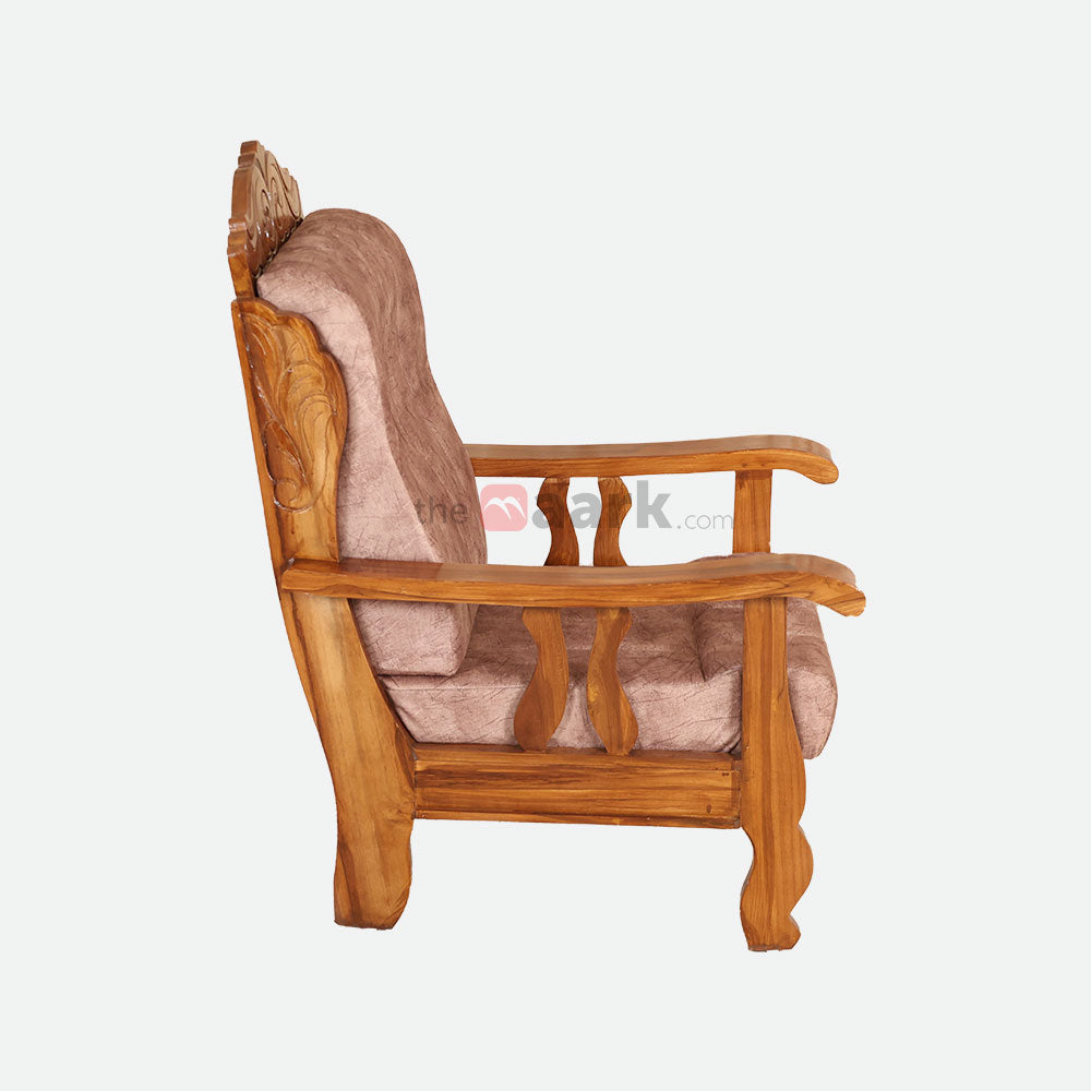 MAARK WOODEN SOFA SET (3+1+1) S-10 WCF