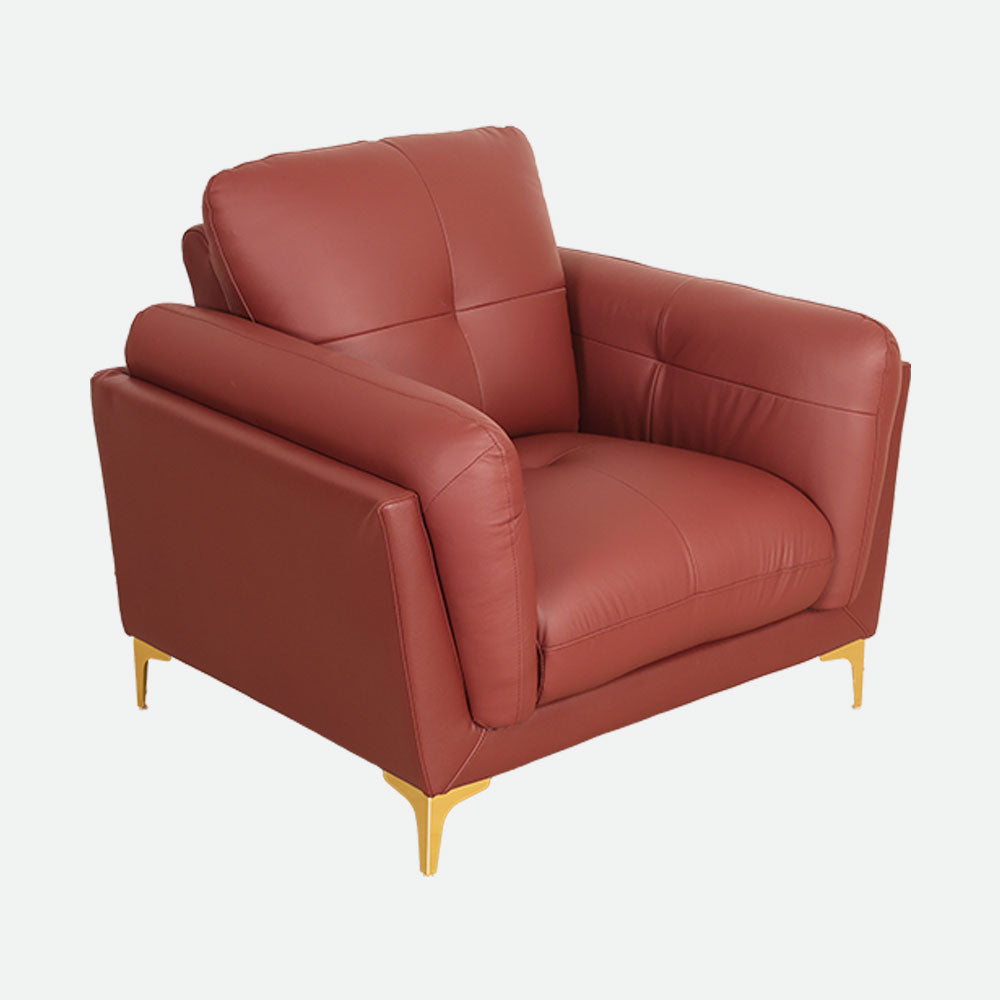 MAARK LEATHER SOFA SET (3+1+1) BAGAN