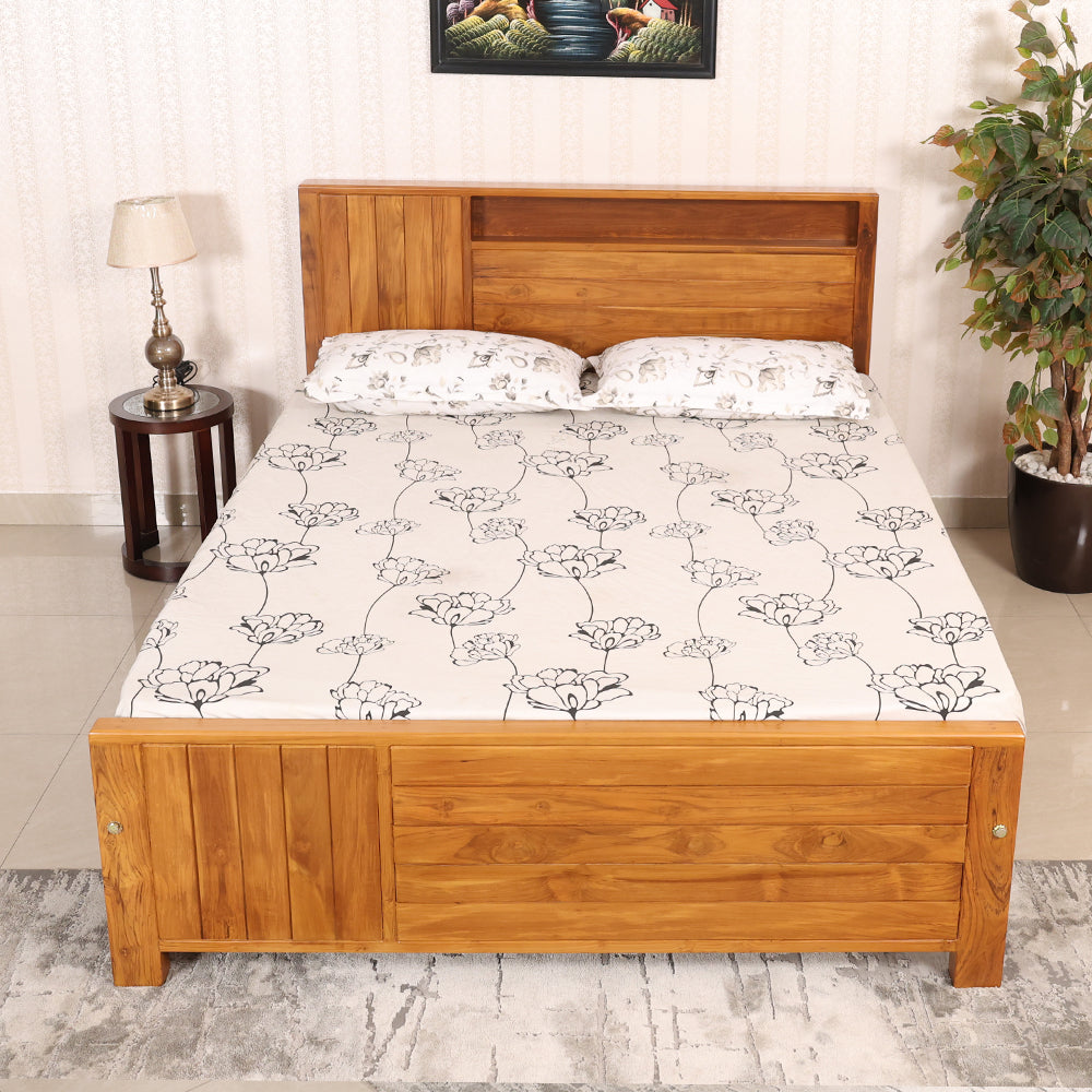 MAARK QUEEN SIZE BED (5*6.25) 225 DC