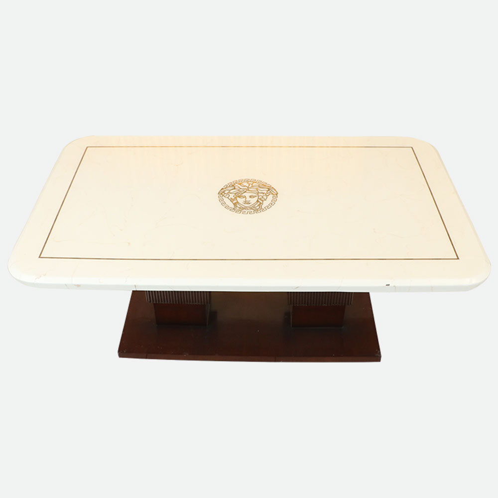 MAARK MARBLE TOP 6 SEATER DINING SET 6033 TD