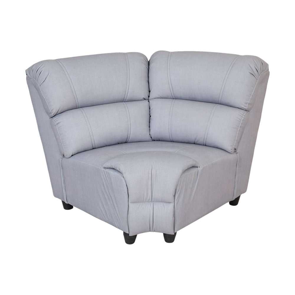MAARK CORNER MANUAL RECLINER FABRIC SOFA 5 SEATER F211