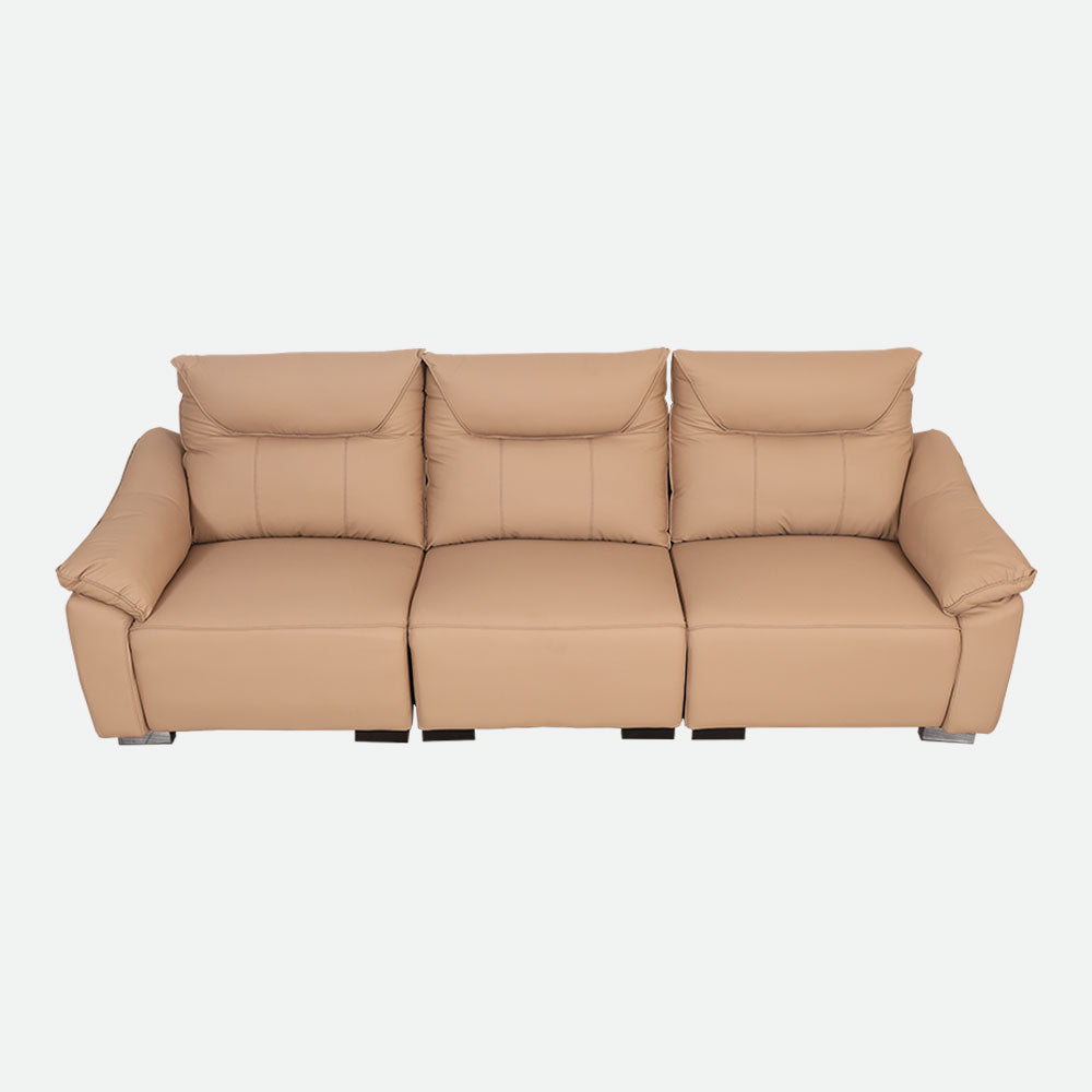 MAARK LEATHER SOFA SET (3+2+1) 3907-33 CAPPUCINO HT