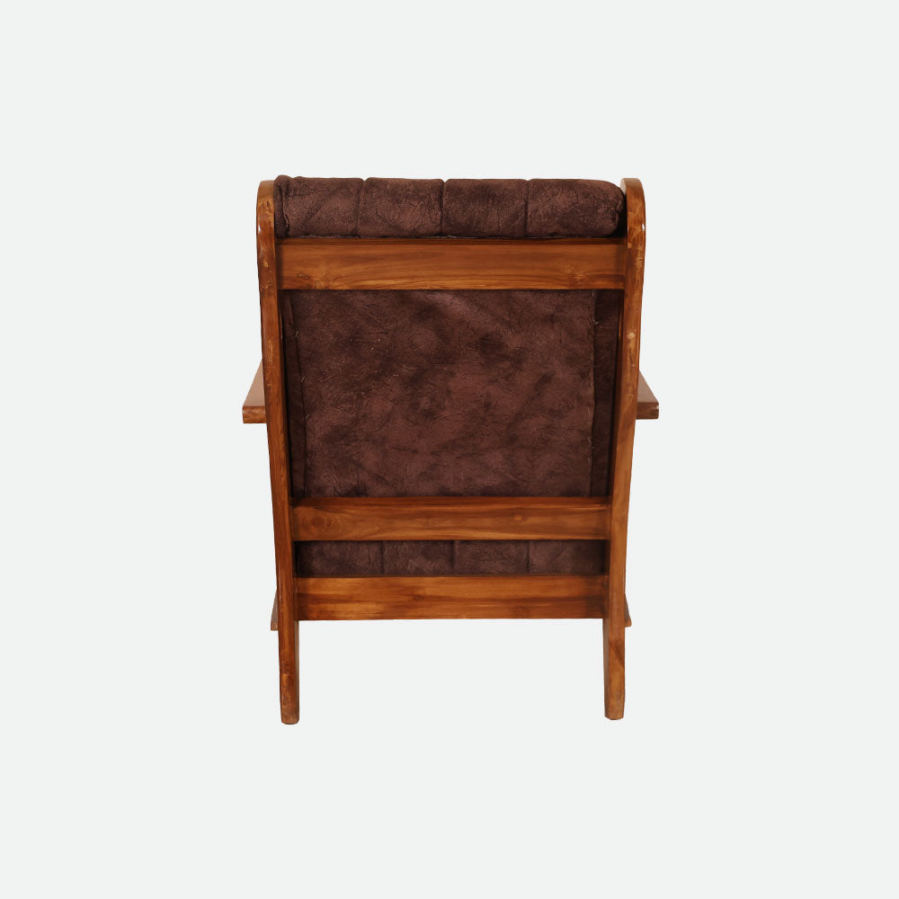 MAARK WOODEN SOFA SET (3+1+1) S-17 WCF