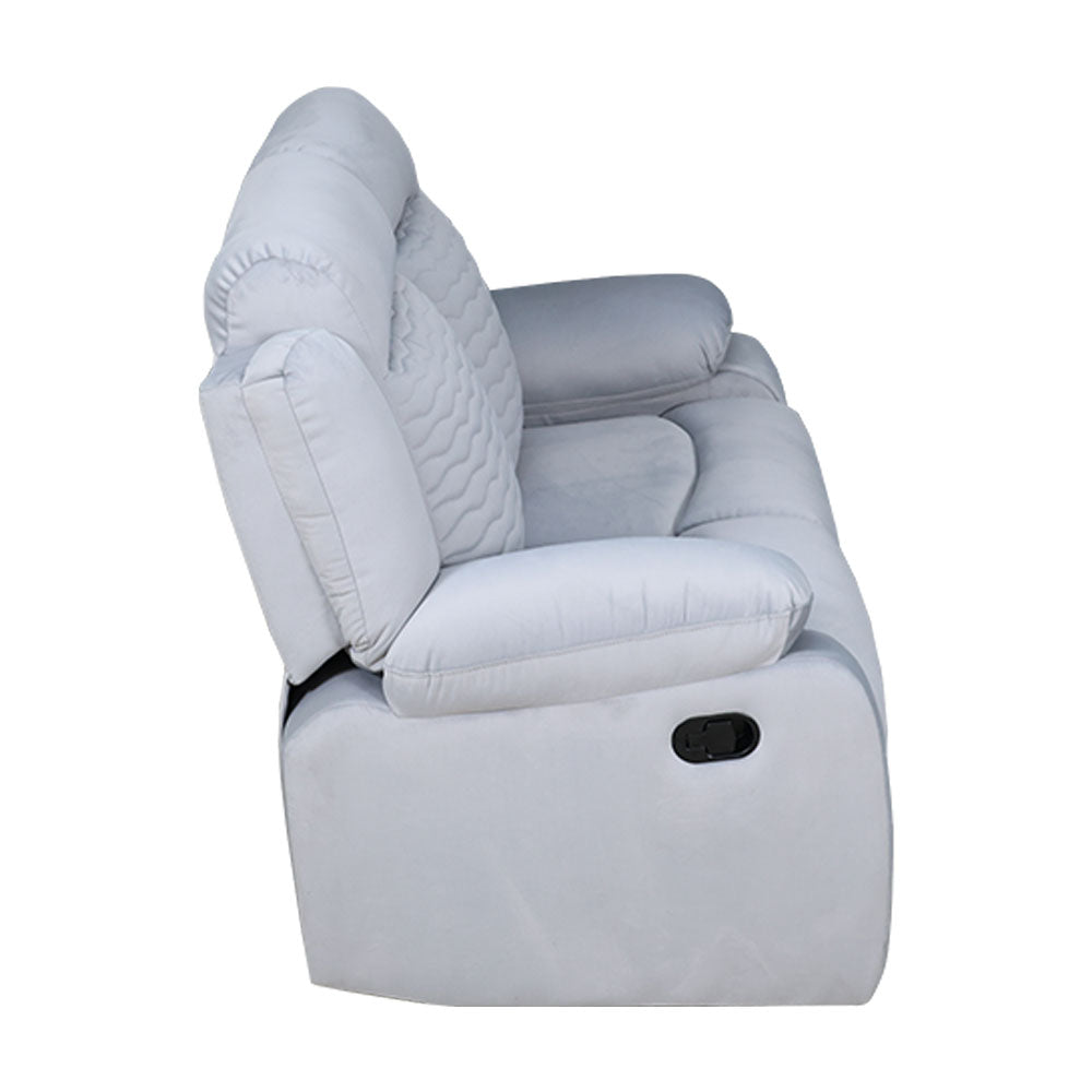 MAARK MANUAL RECLINER FABRIC SOFA SET (3+2R ) WAVE