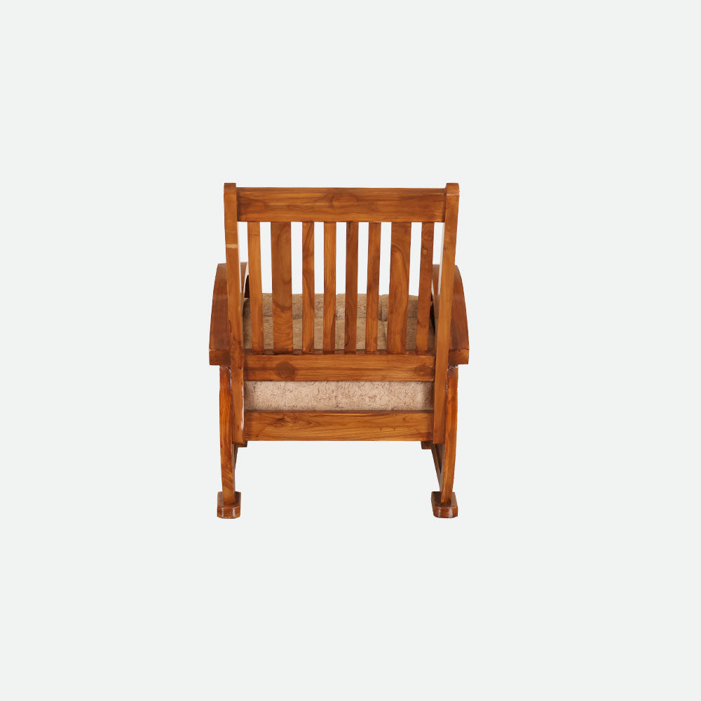 MAARK WOODEN SOFA SET (3+1+1) S-23 WCF