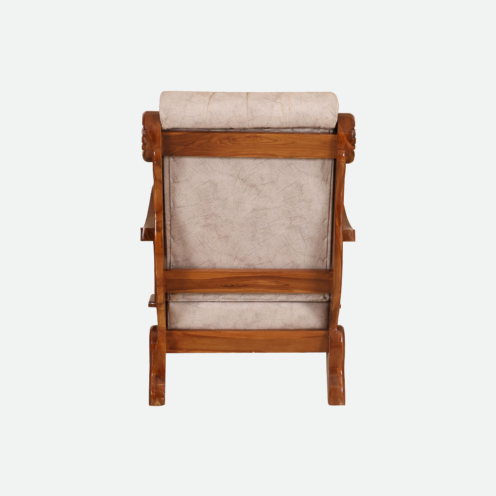 MAARK WOODEN SOFA SET (3+1+1) S-41 WCF