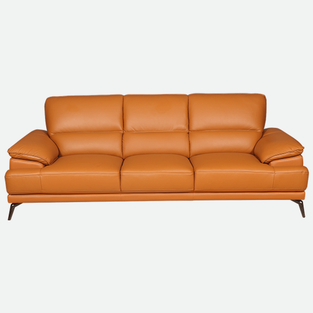 MAARK LEATHER SOFA SET (3+2+1) 5013 TAN COLOUR HT