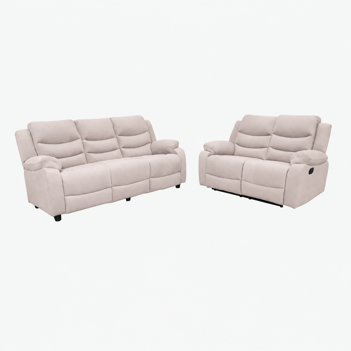 MAARK MANUAL RECLINER FABRIC SOFA SET (3+2R) MAGILCHI