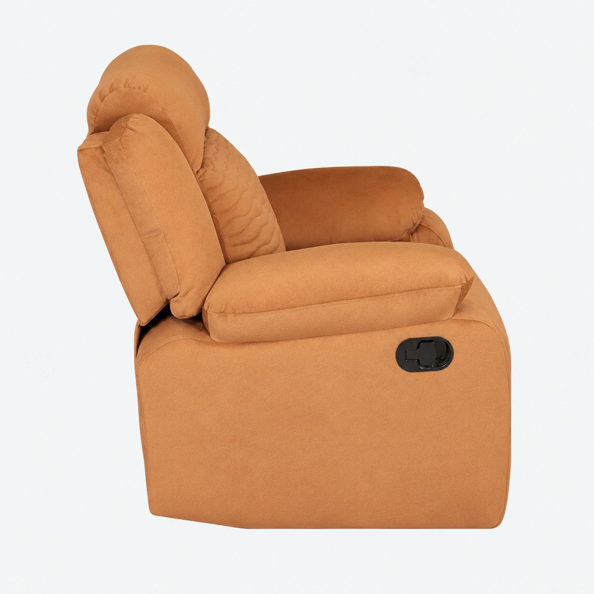 MAARK MANUAL RECLINER FABRIC SOFA SINGLE SEATER WAVE