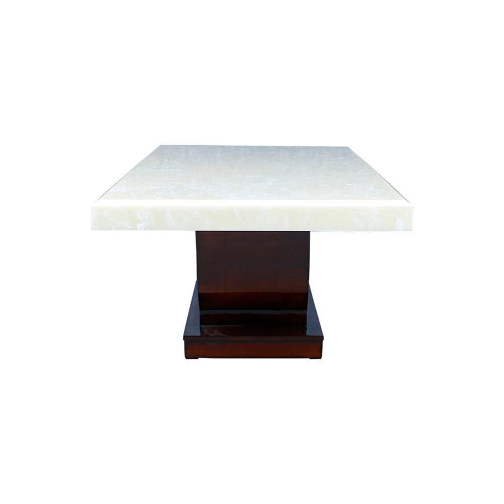 MAARK MARBLE TOP 6 SEATER DINING SET 6005 TD