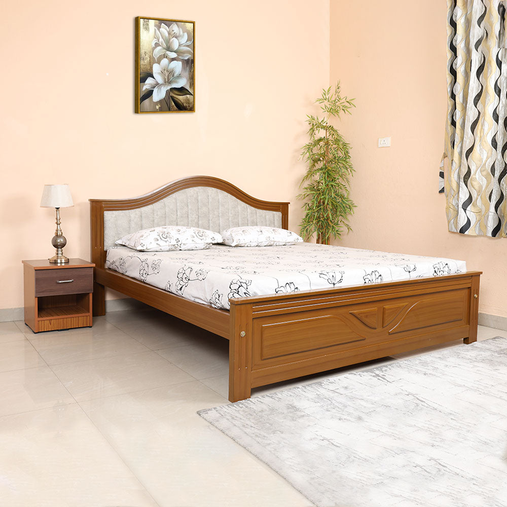 Maark King Size Bed (6*6.25) Gd Arch With Cushion Online India - The Maark Trendz Coimbatore