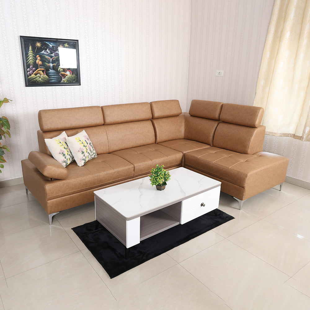 Maark Fabric Corner Sofa (2+2+C+2) Royce Customized Online India - The Maark Trendz Coimbatore