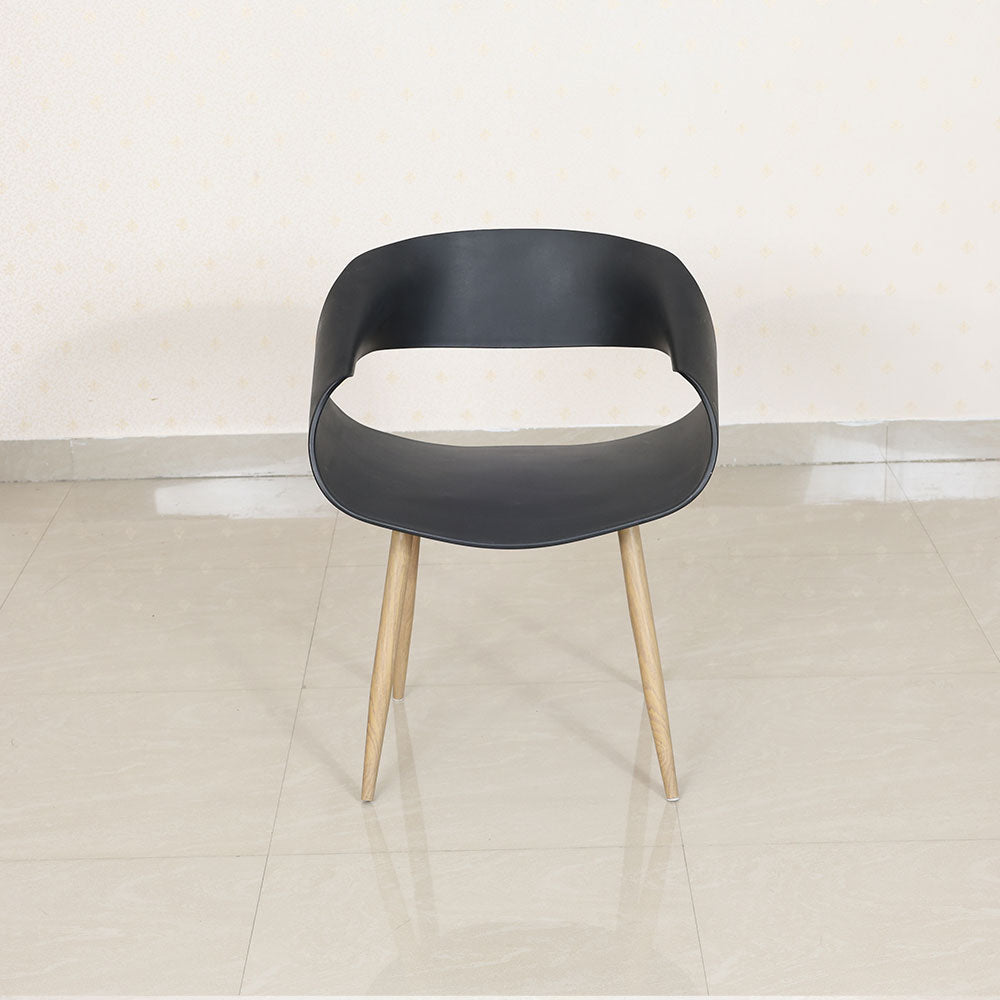MAARK CAFE CHAIR TULIP METAL LEG ER