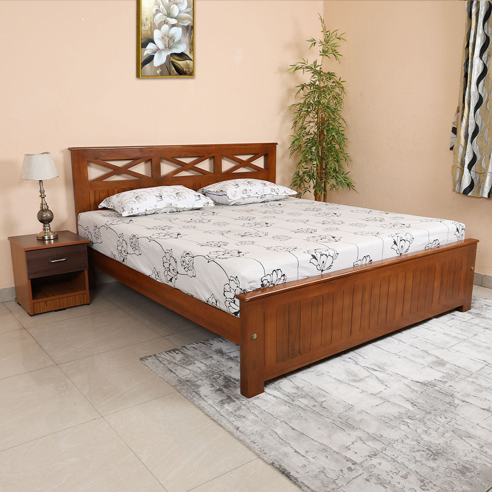 MAARK KING SIZE BED (6*6.25) AK 02 IR