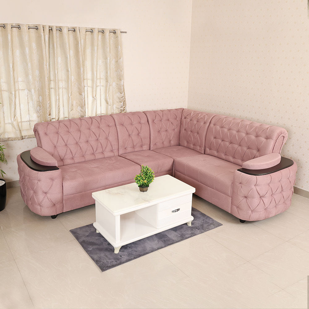 MAARK FABRIC CORNER SOFA 5 SEATER BMW