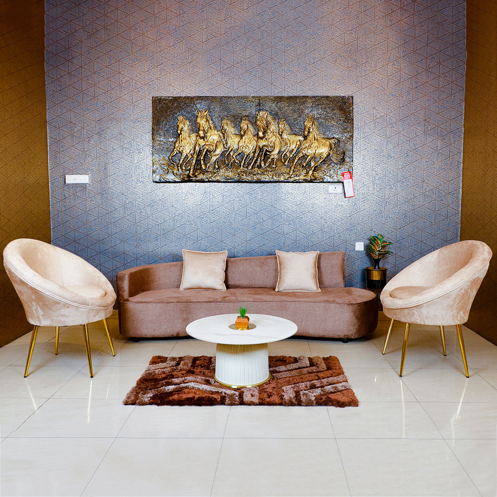 Maark Fabric Sofa Set (3+1+1) Pretty Online India - The Maark Trendz Coimbatore