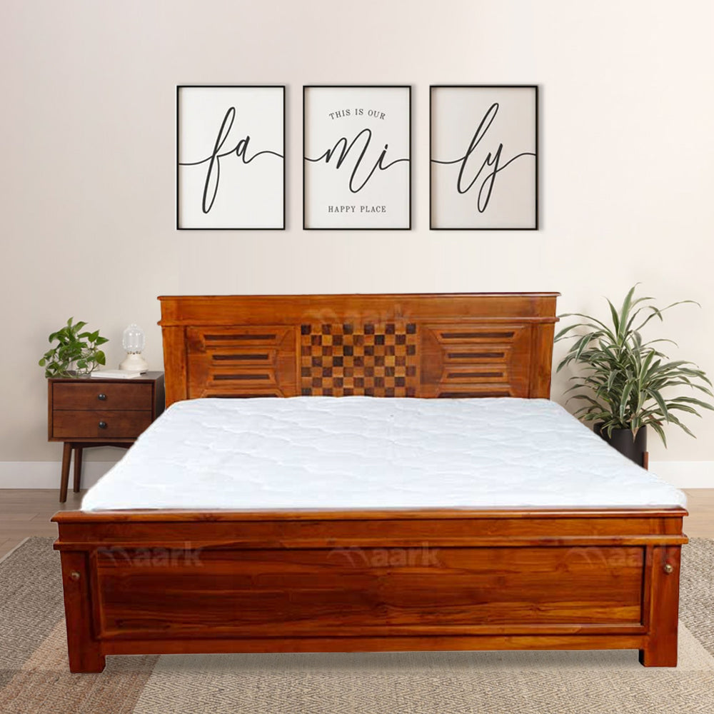 MAARK KING SIZE BED (6*6.25) 112 DC