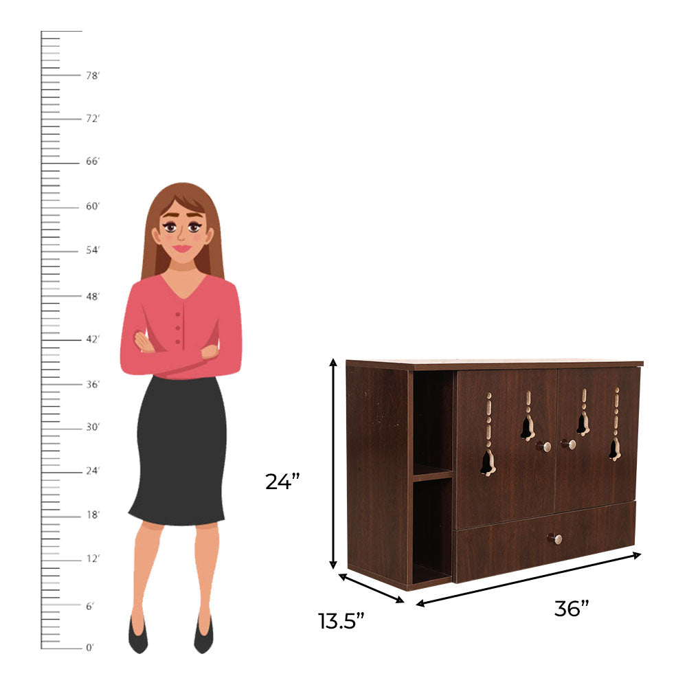 MAARK MANGAL POOJA RACK 3*2 (WALL UNIT)