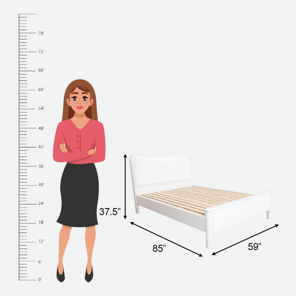 MAARK QUEEN SIZE BED 1068 HT