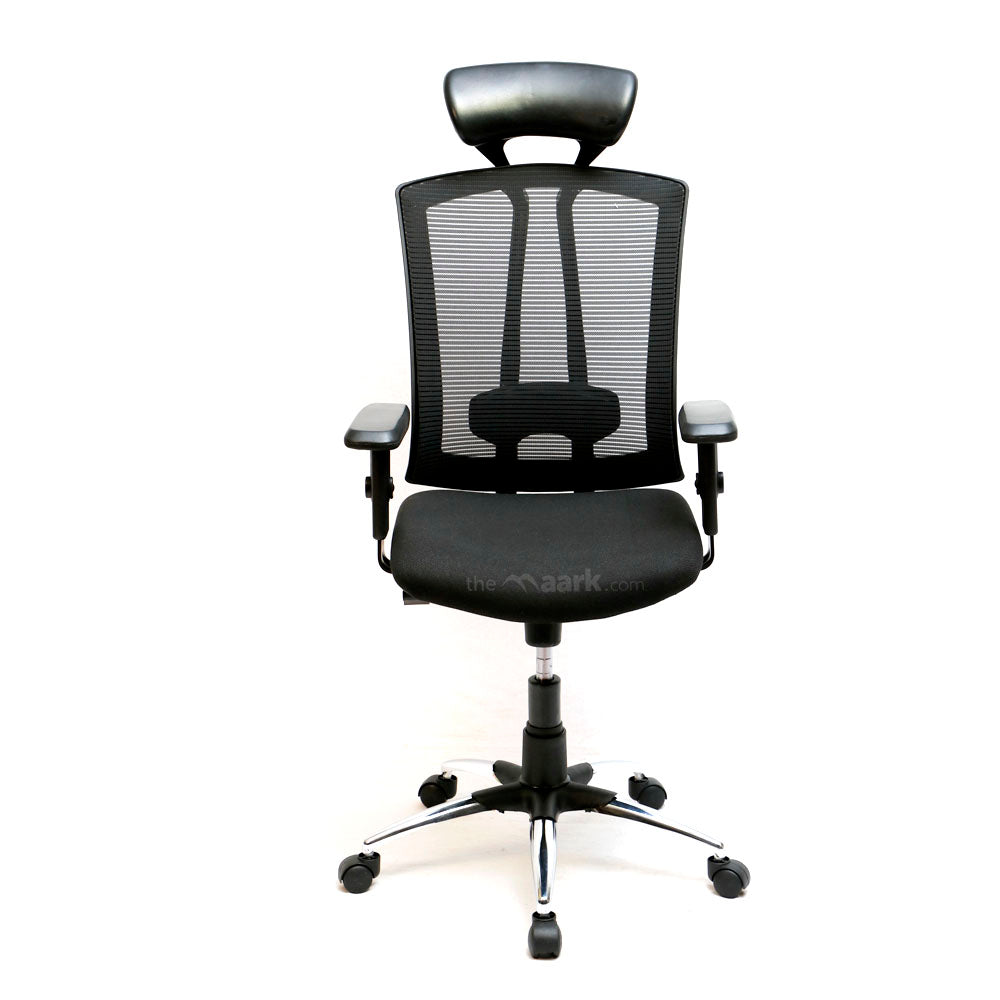 MAARK HIGH BACK OFFICE CHAIR VISTA CROME GF