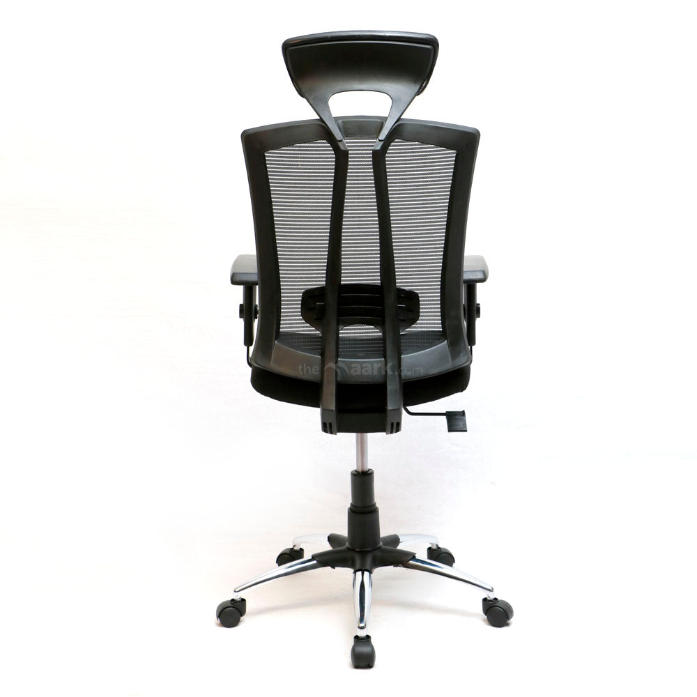 MAARK HIGH BACK OFFICE CHAIR VISTA CROME GF