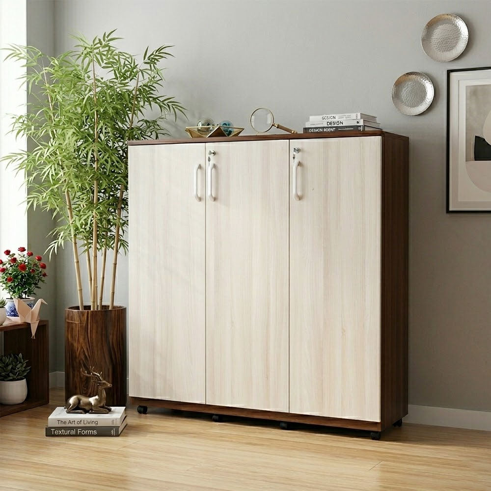 MAARK 3 DOOR MID HEIGHT STORAGE UNIT