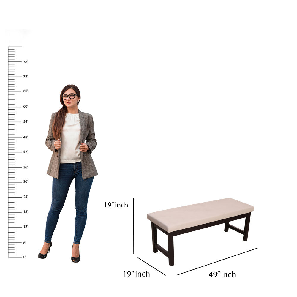 MAARK GLASS TOP 6 SEATER DINING SET BENCHWALA WALNUT COLOUR
