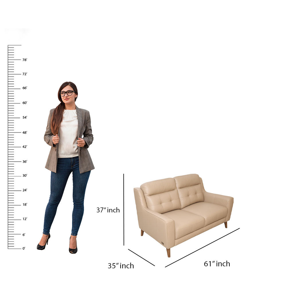 MAARK LEATHER SOFA SET (3+2) 6030 TAN ML