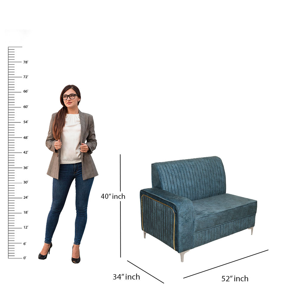 MAARK FABRIC CORNER SOFA (3+C+2) GOLDEN