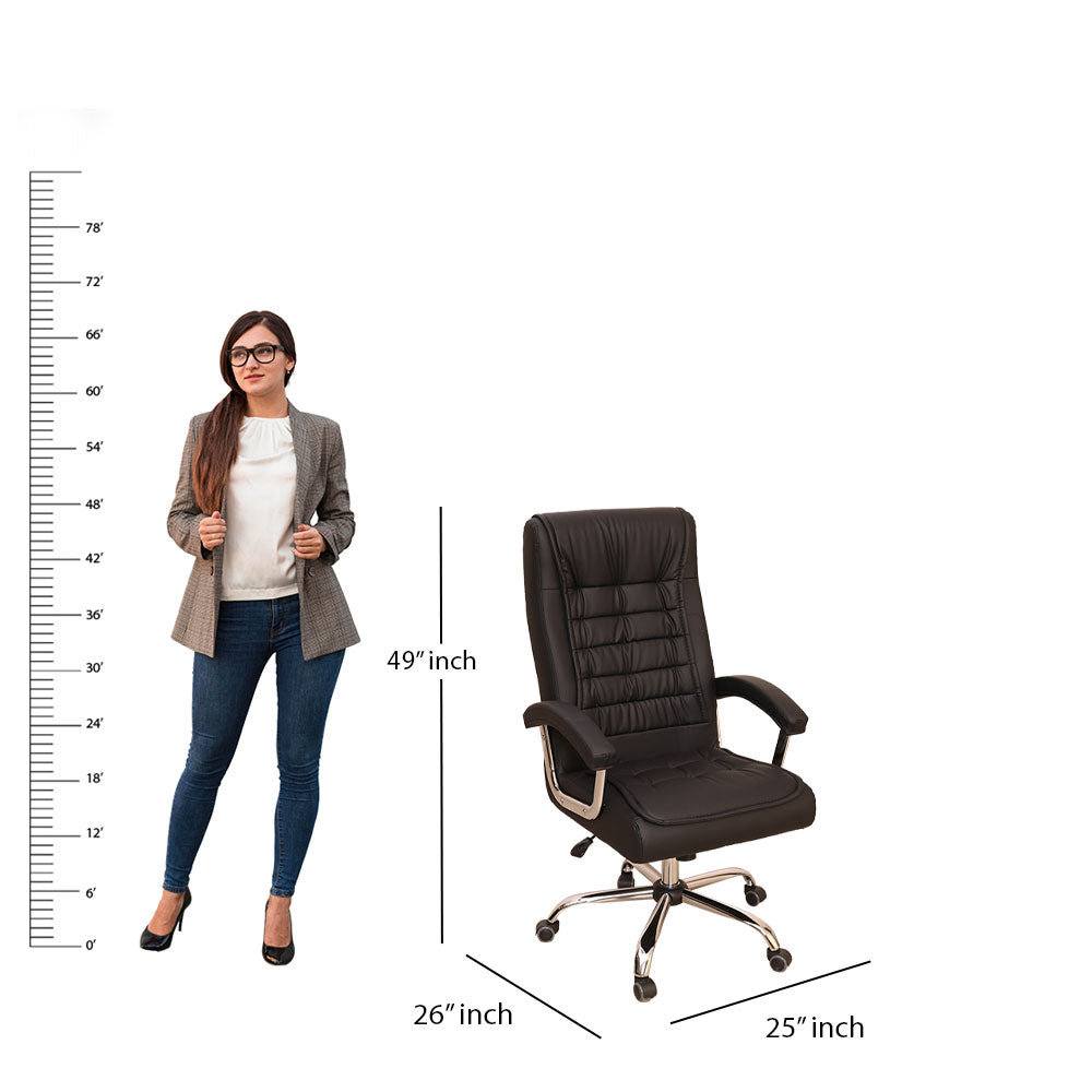 MAARK HIGH BACK OFFICE CHAIR ES 025 BLACK SS