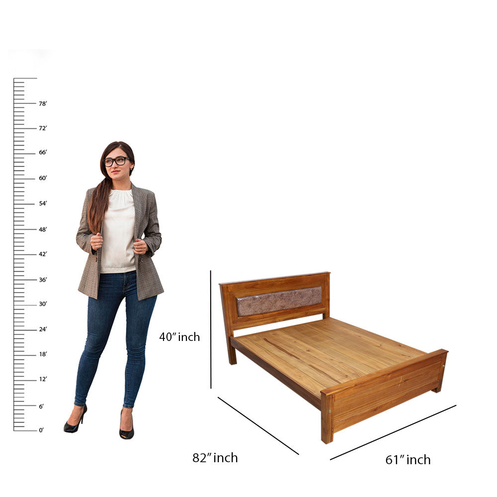 MAARK QUEEN SIZE BED (5*6.25) 111 DC