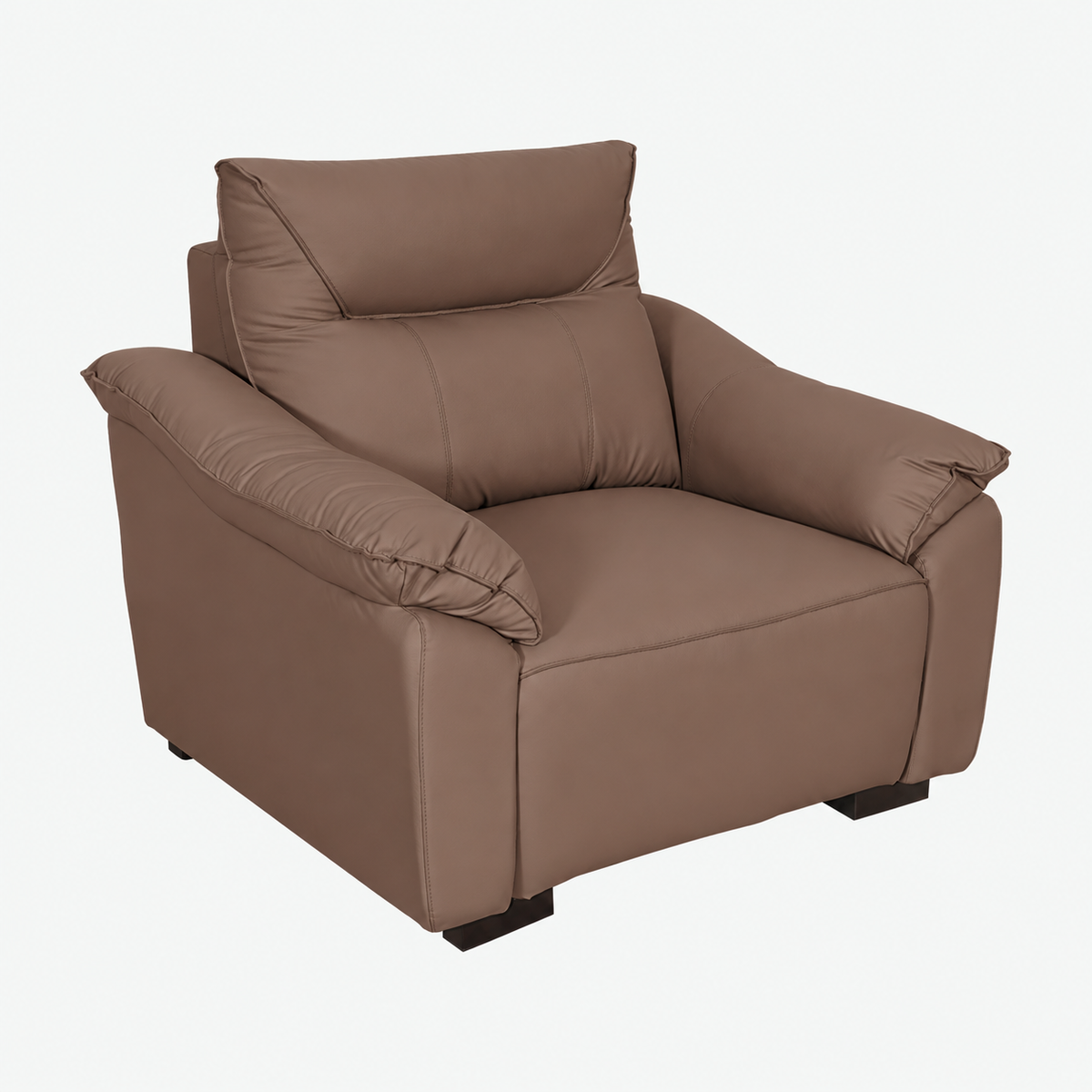 MAARK LEATHER SOFA SET (3+2+1) 3907-33 CAPPUCINO HT