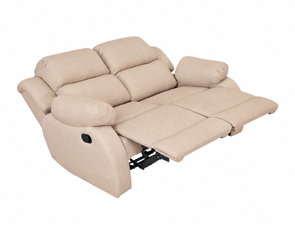 MAARK MANUAL RECLINER FABRIC SOFA SET (3+2R) F211