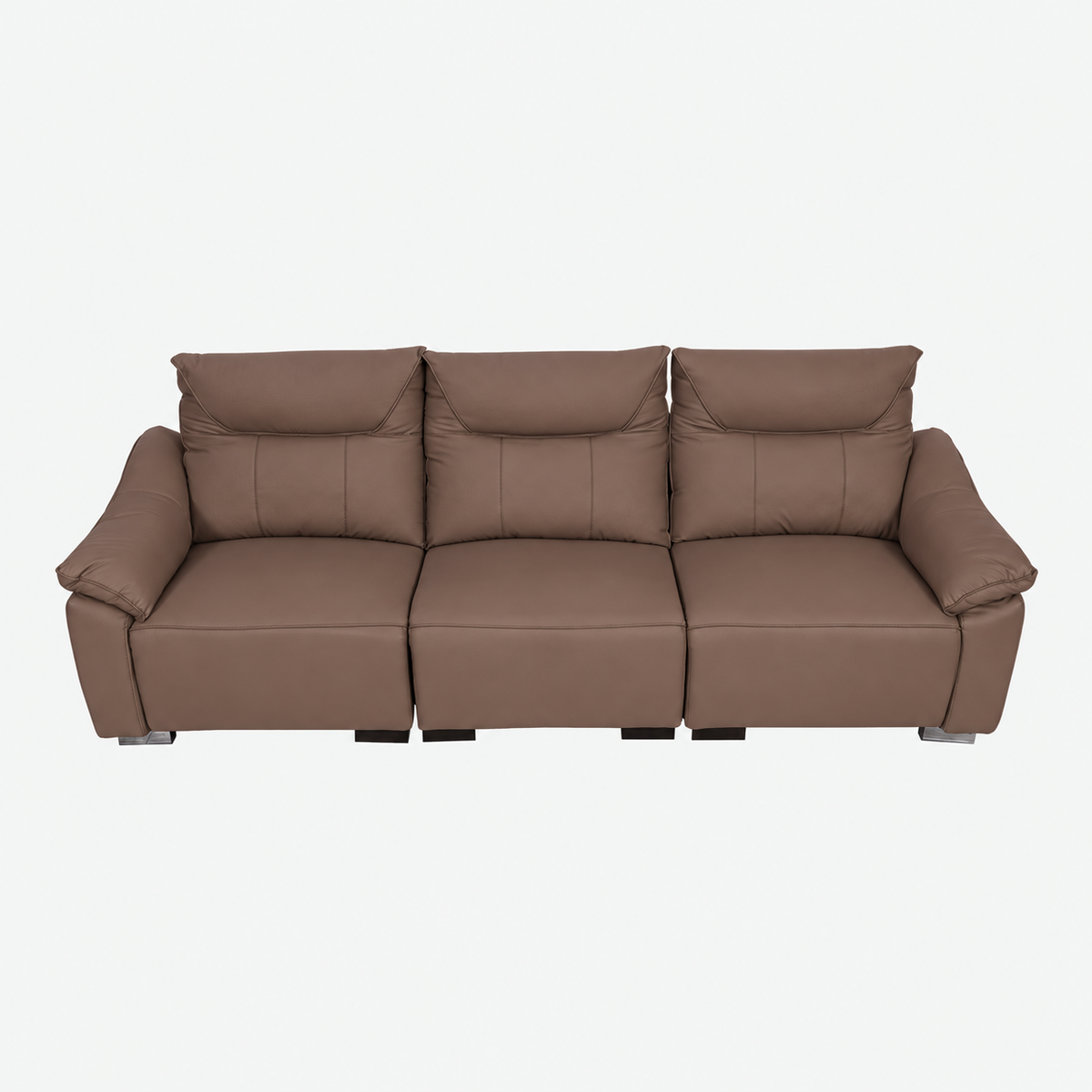 MAARK LEATHER SOFA SET (3+2+1) 3907-33 CAPPUCINO HT