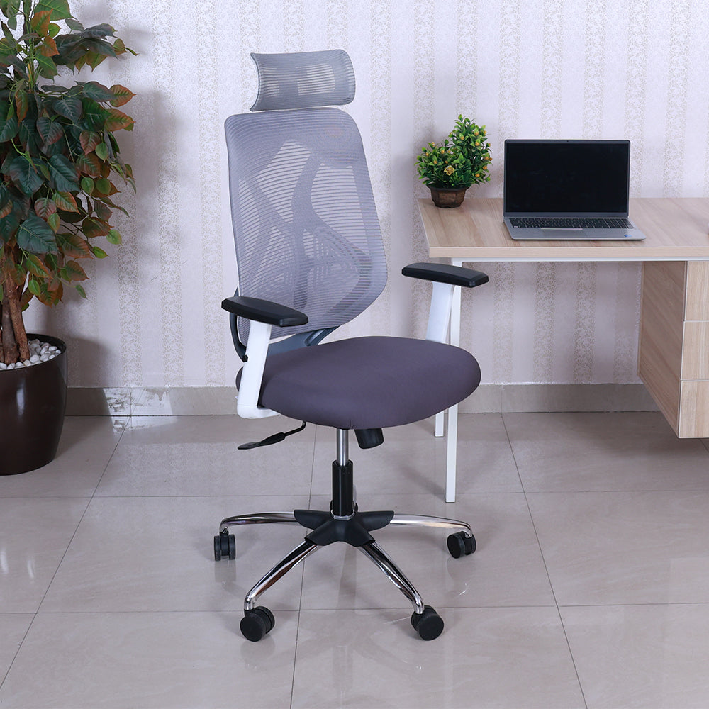 MAARK HIGH BACK OFFICE CHAIR ERGOLUX KIT (W&G) IAFA