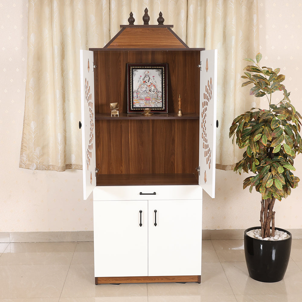 MAARK CNC DOOR POOJA RACK 5 * 2.5 WITH KALASAM