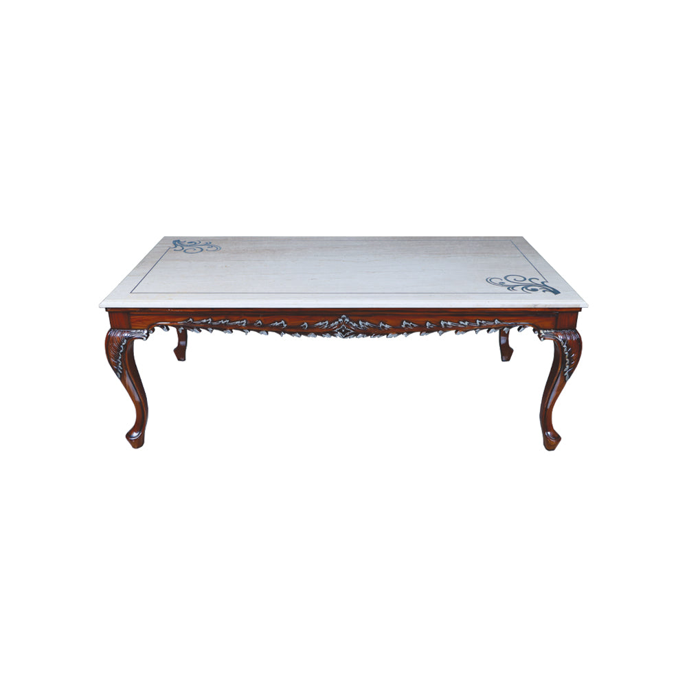 MAARK MARBLE TOP 8 SEATER DINING SET 8005 TD