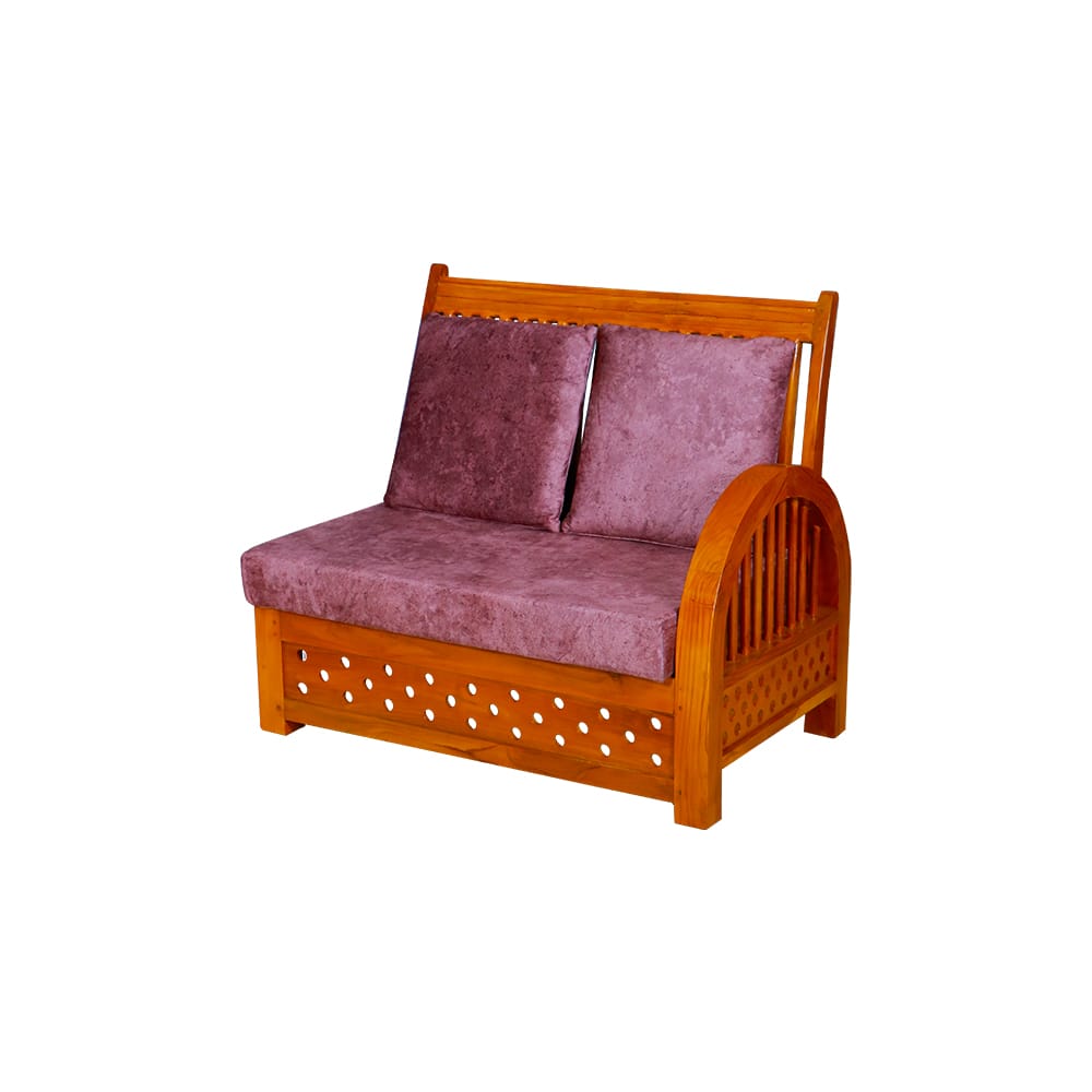 MAARK WOODEN CORNER SOFA 5 SEATER CYCLE CRAZY HOLL BI