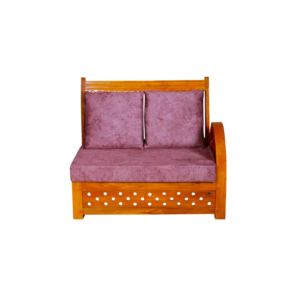 MAARK WOODEN CORNER SOFA 5 SEATER CYCLE CRAZY HOLL BI