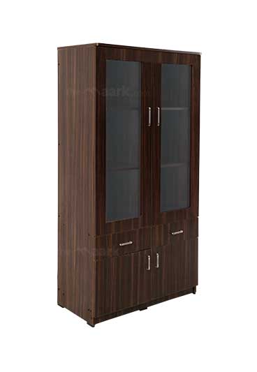 MAARK 2 DOOR BOOK SHELF
