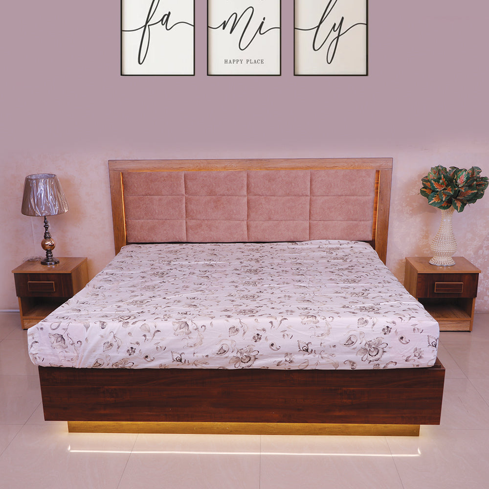 Maark King Size Bed With Bed Side Table (6*6.25) Marvel Online India - The Maark Trendz Coimbatore