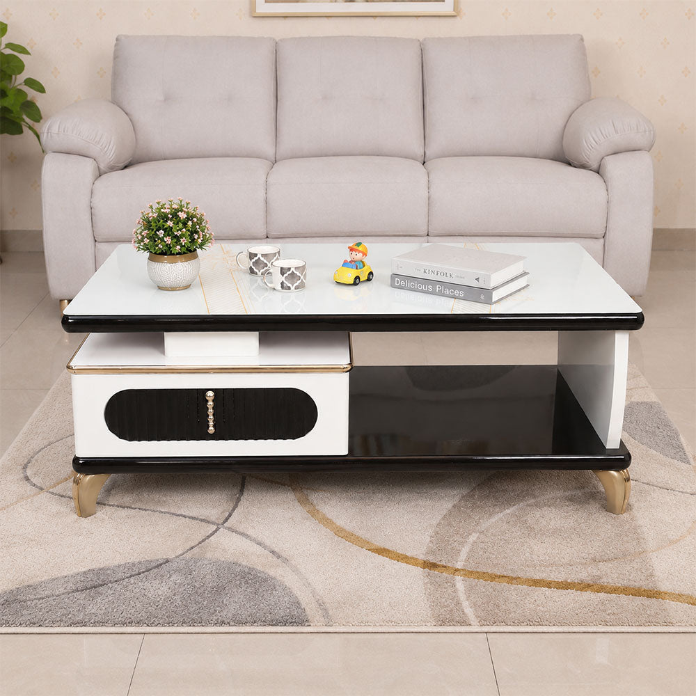 MAARK GLASS TOP COFFEE TABLE 30192-6 HT