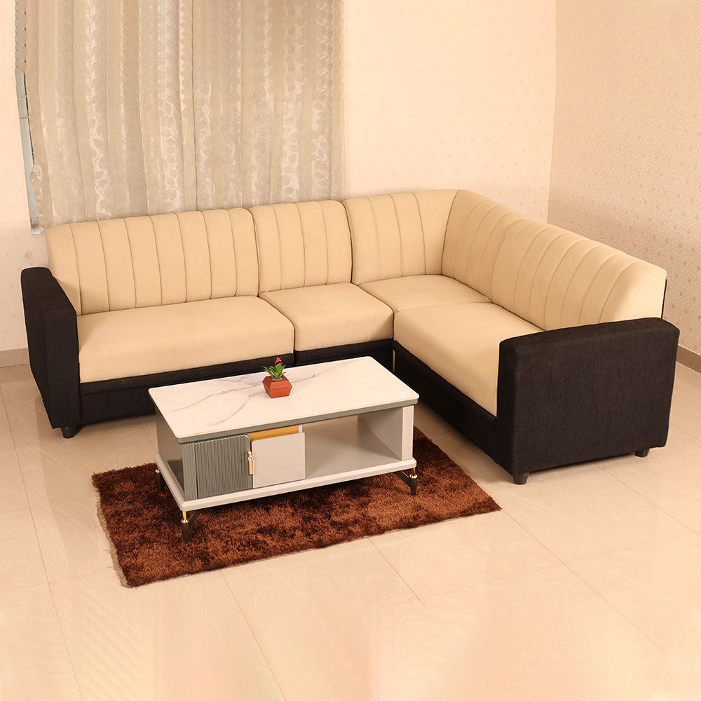 Maark Fabric Corner Sofa 5 Seater Hacksaw Online India - The Maark Trendz Coimbatore