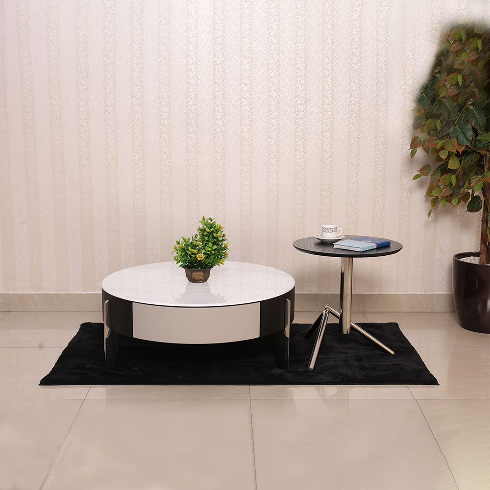 MAARK MARBLE TOP COFFEE TABLE CJ3515 HT