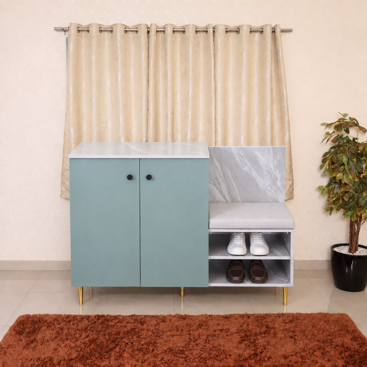 MAARK SARAN SHOE RACK 3*2