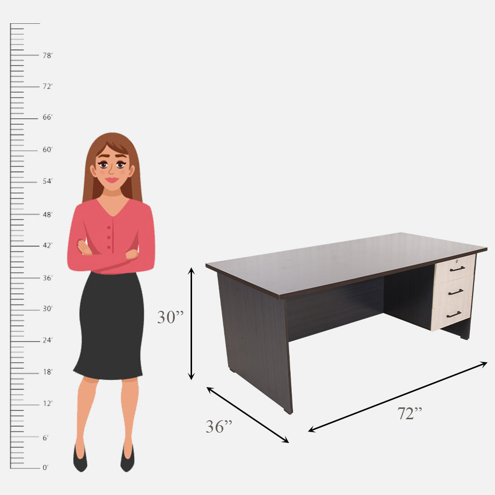 MAARK OFFICE TABLE 6 * 3 FUSION
