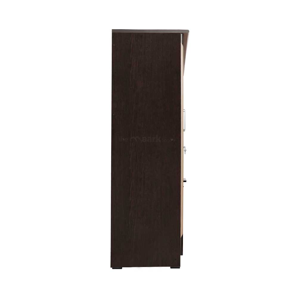 MAARK 3 DOOR WARDROBE PF WITH DRESSER