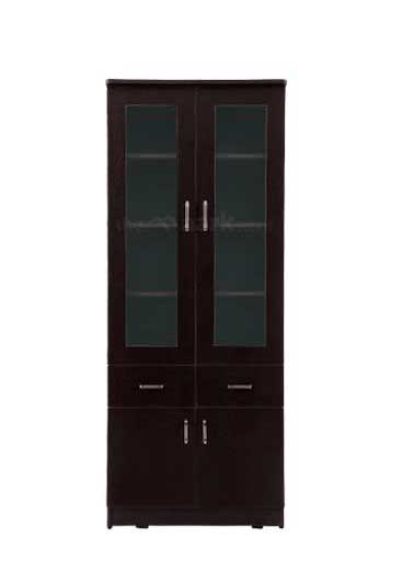 MAARK 2 DOOR BOOK SHELF
